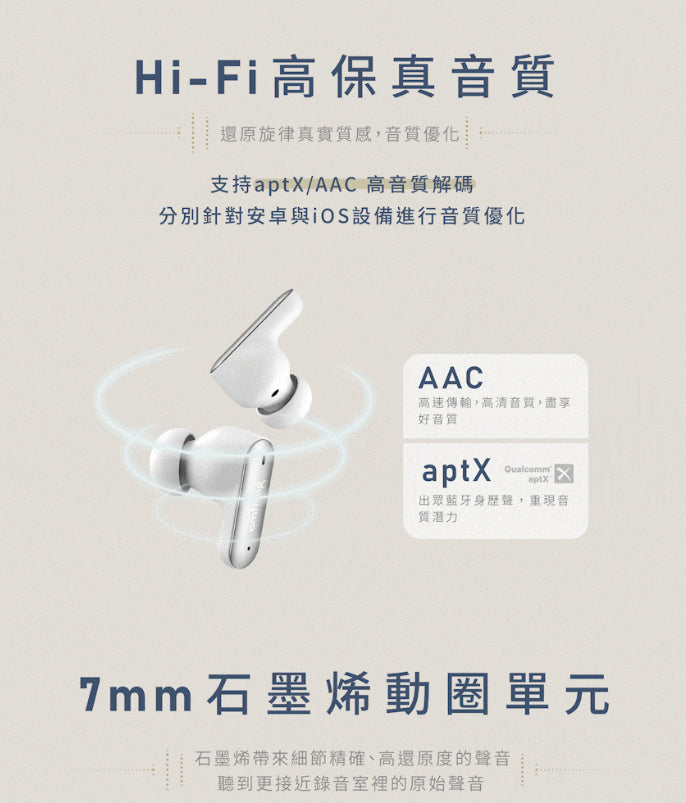 【omthing】AirFree2 真無線藍牙耳機