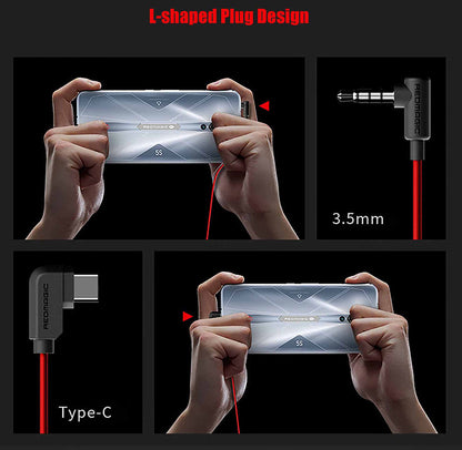 【RedMagic紅魔】有線電競耳機(WH4001)