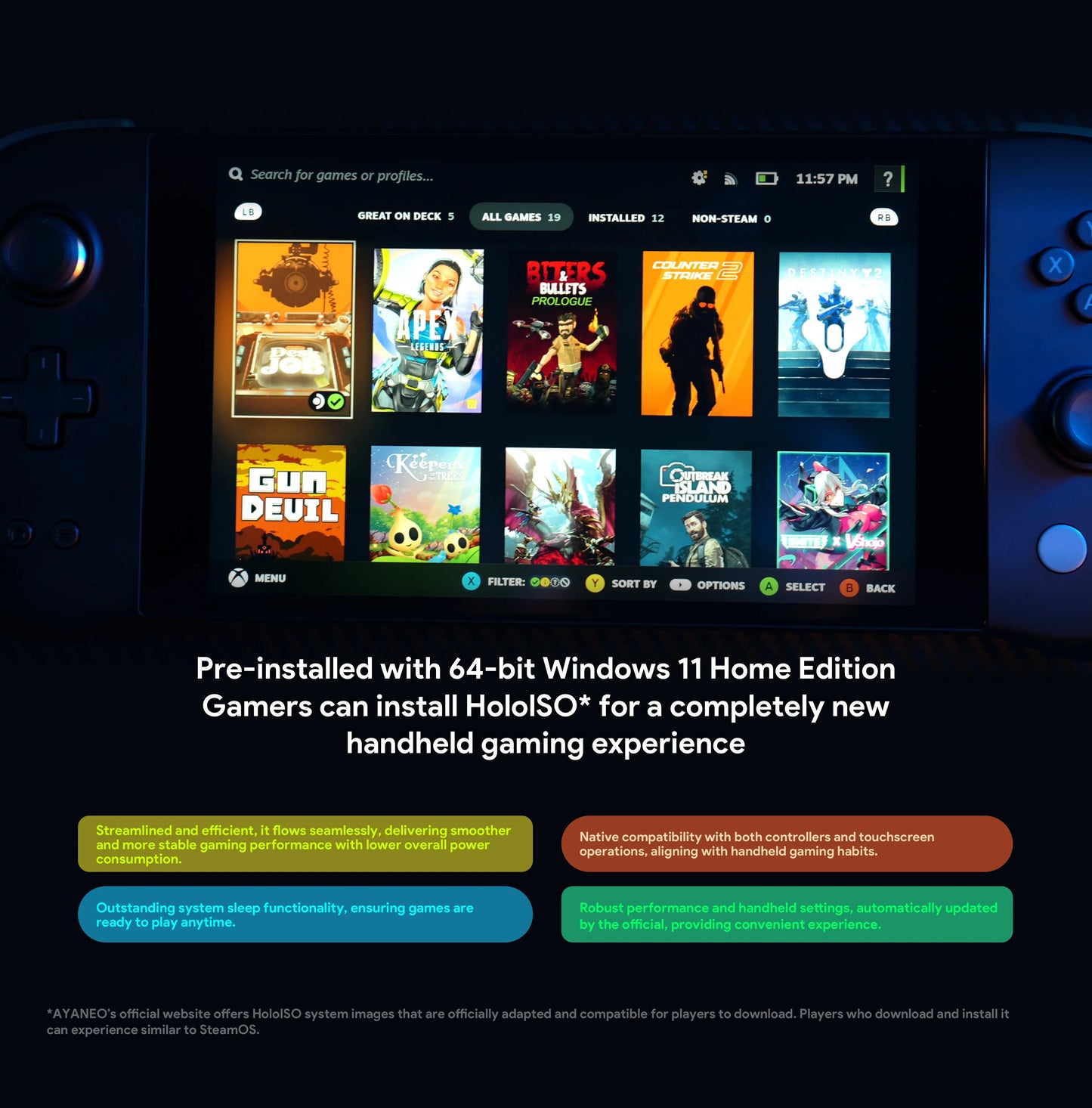 【AYANEO】NEXT LITE SteamOS掌機